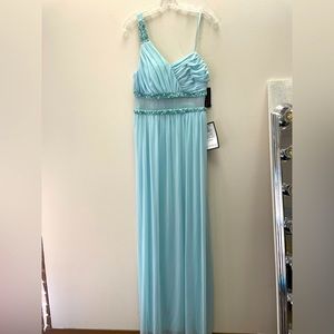 Long Seafoam Green Dress